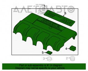 Capacul motorului Honda CRZ 11-16