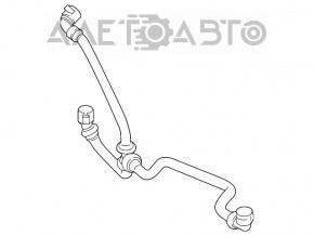 Furtunul sistemului de răcire BMW 5 G30 17-20 2.0T, hibrid 530e