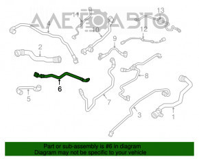 Conducta lichid de racire BMW 7 G11 G12 16-22