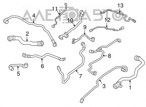 Conducta lichid de racire BMW 7 G11 G12 16-22