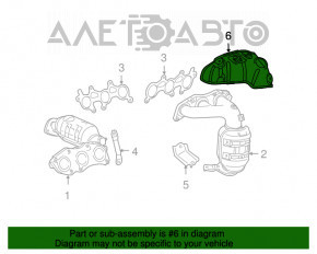 Protecția colectorului pentru Toyota Sienna 11-16 3.5