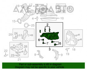 Корпус воздушного фильтра Honda CRV 12-14