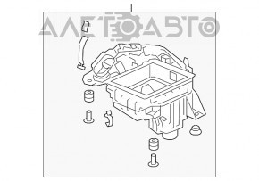 Corpul filtrului de aer partea de jos Honda Accord 18-22 1.5T nou OEM original