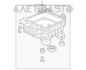 Корпус воздушного фильтра нижняя часть Honda Accord 18-22 2.0T OEM