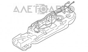 Rezervor de combustibil Infiniti JX35 QX60 14-17 Hibrid