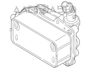 Radiator cutie automata BMW X1 F48 16-19 B46 nou original OEM