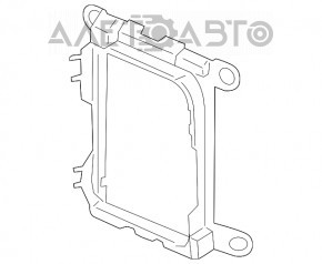 Suport suplimentar pentru radiatorul de răcire BMW F30 12-16 N20, nou, original OEM.