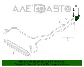 Corpul termostatului cutiei de viteze automate BMW X3 G01 18-21