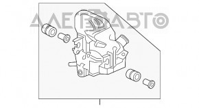 Rezonatorul de aer pentru Honda Accord 13-17 hibrid