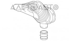 Воздухоприемник Honda CRZ 11-16