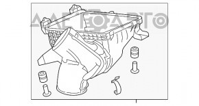 Corpul filtrului de aer pentru Acura MDX 14-15, pentru modelul pre-restilizare, format din 2 piese