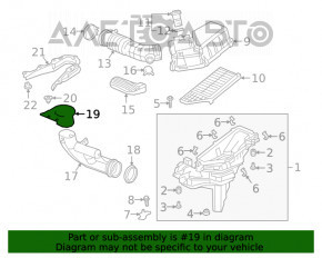 Воздухоприемник Honda Insight 19-22