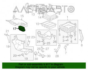 Conducta de aer de la admisie de aer Honda Accord 18-22 2.0T