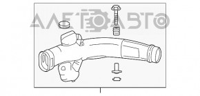 Conductă de aer către filtrul de aer pentru Honda Accord 13-17 hibrid