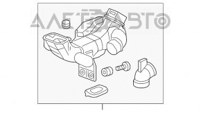 Grila de aer Honda CRV 12-16