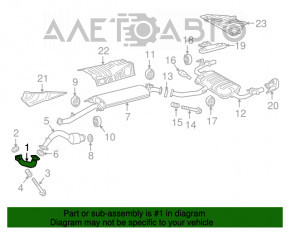 Tubul de admisie pentru Lexus NX200t NX300 15-21