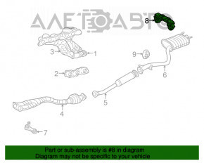 Крепление выхлопной системы Lexus IS200 IS300 99-05