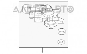 Ventil de ventilație a rezervorului de combustibil Honda Clarity 18-21 SUA