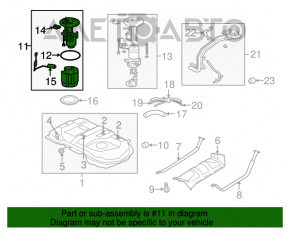 Pompă de combustibil Mitsubishi Outlander 14-18 3.0