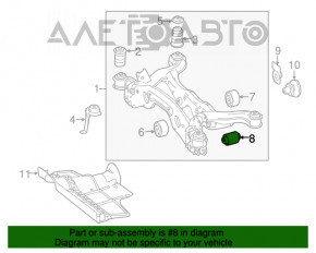 Bara superioară a televizorului Ford Escape MK3 13-19, nouă, originală OEM