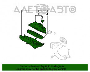 Corpul filtrului de aer Lexus GX470 03-09