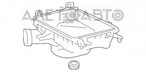 Corpul filtrului de aer Toyota Camry v50 12-14 hibrid SUA