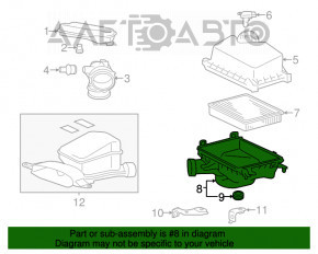 Corpul filtrului de aer Toyota Camry v50 12-14 hibrid SUA