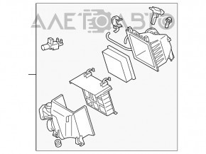 Carcasa filtru de aer Lexus RX350 10-15 nou original OEM