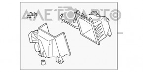 Carcasa filtru de aer Toyota Sienna 11-16 2.7, 3.5 nou original OEM