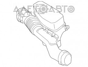 Receptor de aer Toyota Prius V 12