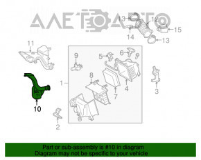 Conductă de aer inferior pentru Lexus RX350 10-15