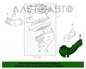 Воздухоприемник Lexus NX200t NX300 15-21