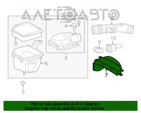 Receptor de aer Lexus IS250 14-20