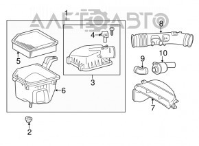 Receptor de aer Lexus IS250 14-20