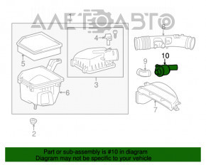 Rezonator de aer pentru Lexus IS250 14-20