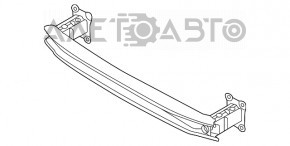 Amplificatorul pentru bara spate VW Jetta 19 - ruginit