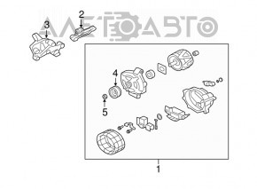 Generatorul Mitsubishi Outlander 14-15 3.0