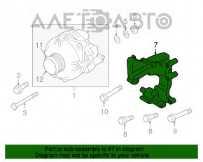 Suport de tensionare a curelei de distribuție pentru Mitsubishi Outlander Sport ASX 10-