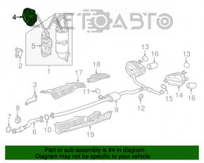 Защита коллектора Honda CRV 17-22 1.5