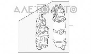 Катализатор Honda Accord 18-22 1.5T