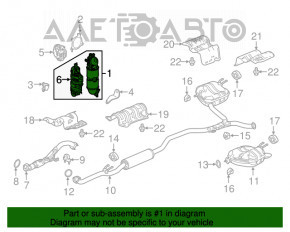 Катализатор Honda Accord 18-22 1.5T