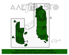 Convertor catalitic Honda Accord 18-22 2.0T