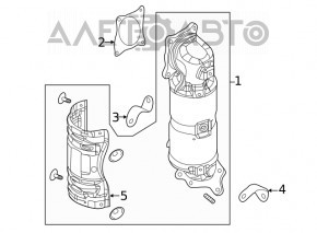 Convertor catalitic Honda Accord 18-22 2.0T