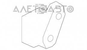 Suportul din mijloc al tălpii de evacuare a BMW 7 G11 G12 16-22 B58, nou, original OEM