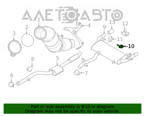 Suportul de evacuare din spate dreapta pentru BMW X3 G01 18-