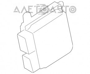 Modulul ECU al motorului Mitsubishi Outlander 14-15 3.0 pre-restilizare.