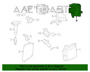 Blocul ECU al calculatorului motorului Mitsubishi Outlander 14-21 cu transmisie manuală