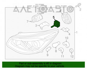 Lampa de xenon Kia Soul 14-19