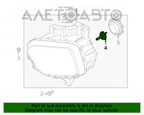 Corpul filtrului de aer Ford Escape MK3 13-19 2.0T nou OEM original