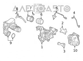 Turbina Honda Accord 18-22 2.0T 37k